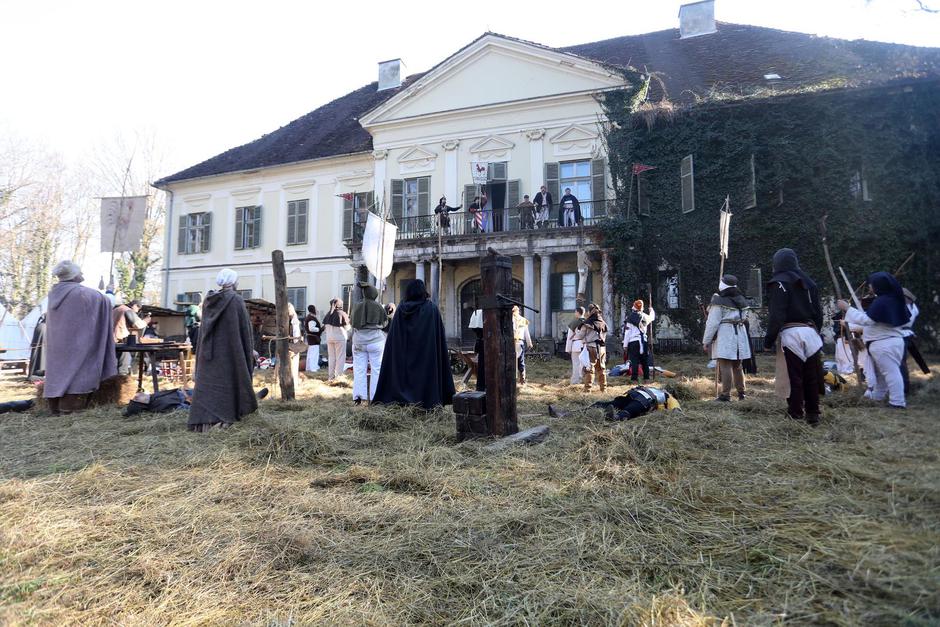 Donja Stubica: Napad na Tahijev grad održan je ispred dvorca Stubički Golubovec