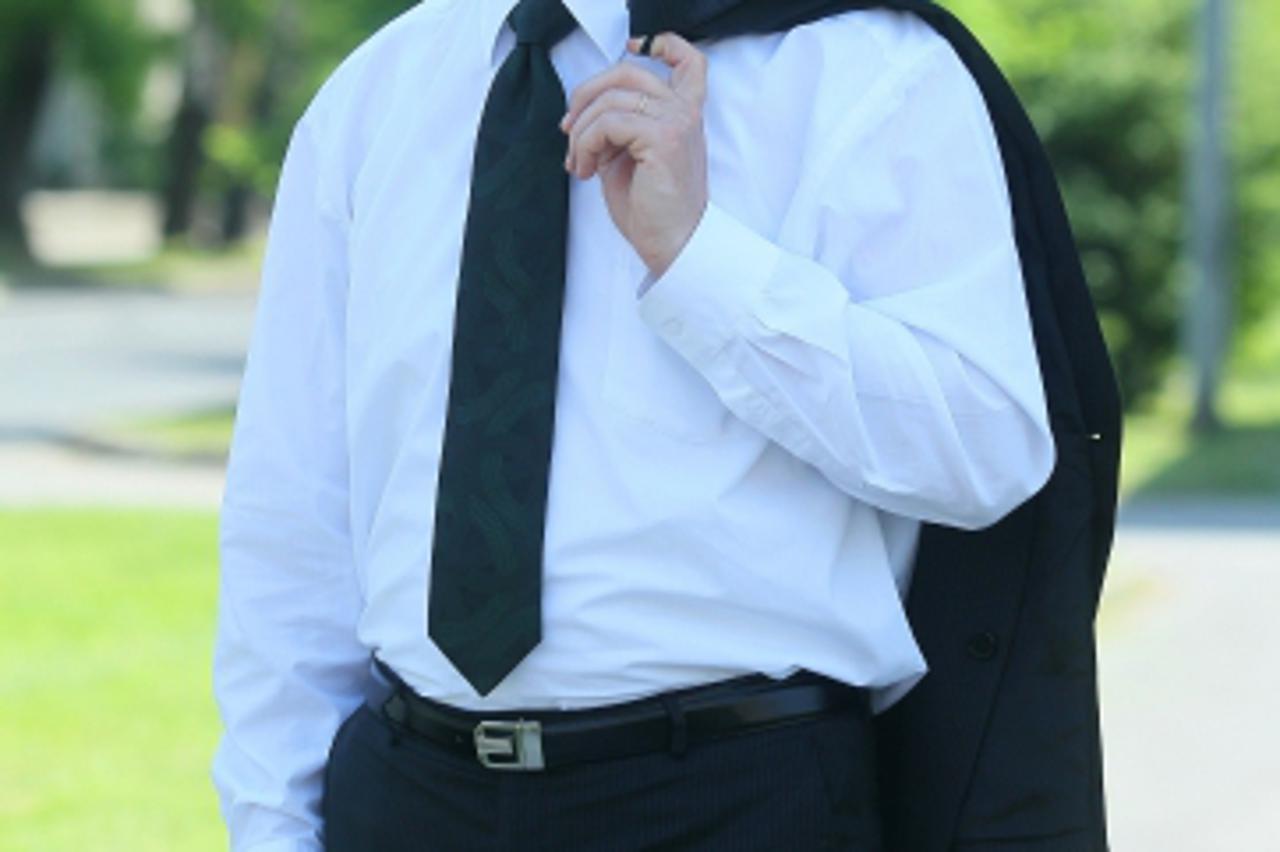 '09.05.2013., Krizevci - Branko Hrg, predsjednik HSS-a, gradonacelnik Krizevaca i HSS-ov kandidat za za jos jedan mandat gradonacelnika grada Krizevaca. Photo: Marijan Susenj/Pixsell'