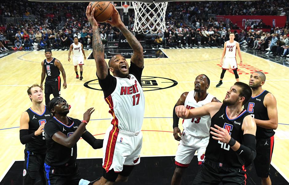 NBA: Miami Heat at Los Angeles Clippers