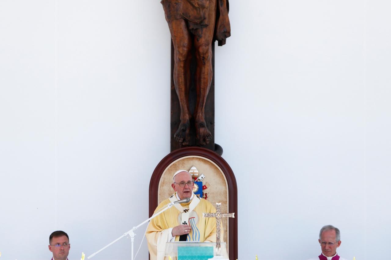 Pope Francis visits Budapest