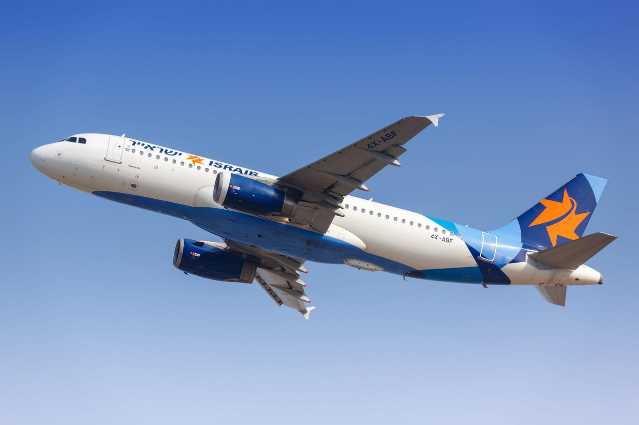 Israir Airbus A320 airplane