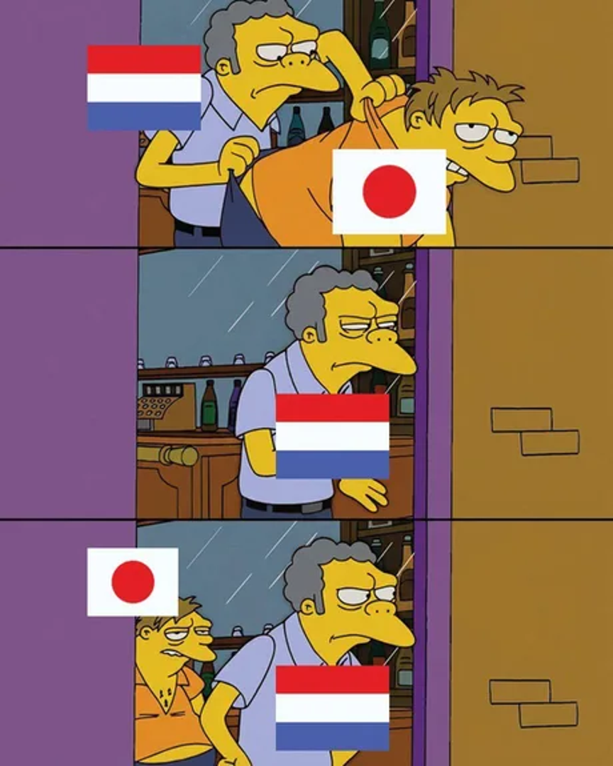 Utakmica Nizozemske i Japana bila je puna preokreta i jedna od najuzbudljivijih na turniru.