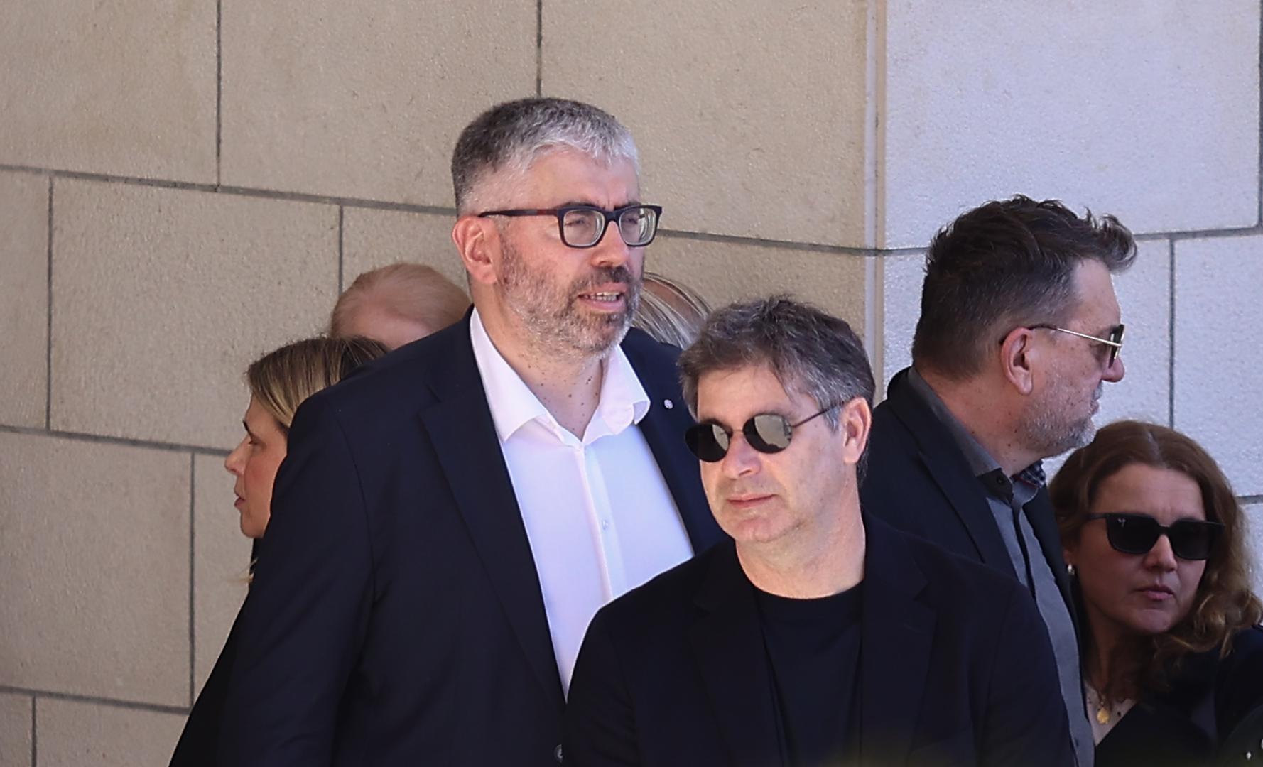 Predsjednik Hajduka Ivan Bilić bio je na posljednjem oproštaju, baš kao i Goran Vučević