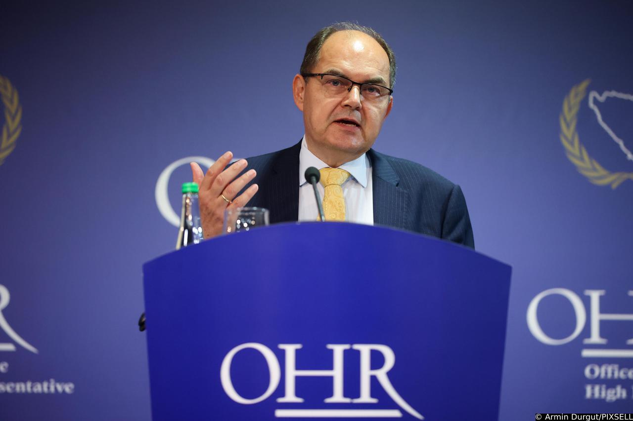 Sarajevo: Konferencija za medije Visokog predstavnika u BiH Christiana Schmidta