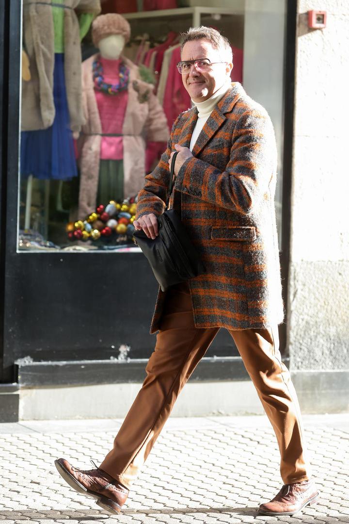 31.12.2022., Zagreb - Poznate osobe u centru garada na spici. Lejla i Tarik Filipovic prosetali Cvjetnim trgom. Photo: Luka Stanzl/PIXSELL