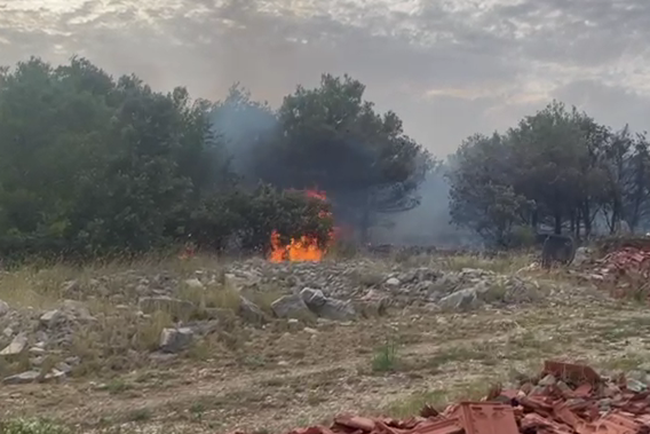 Požar kod Grebaštice
