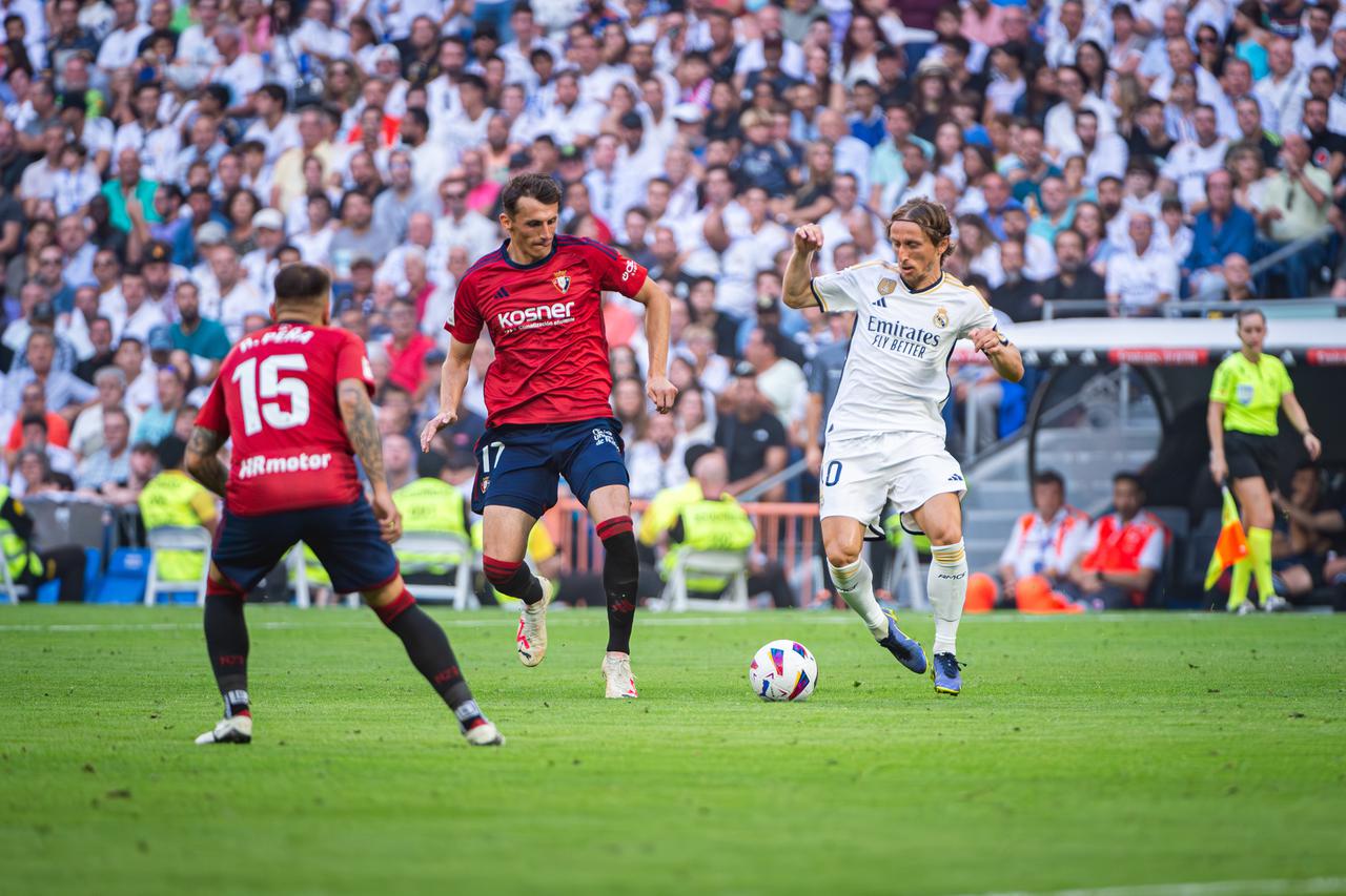 Spanish football La Liga match - Real Madrid vs Osasuna