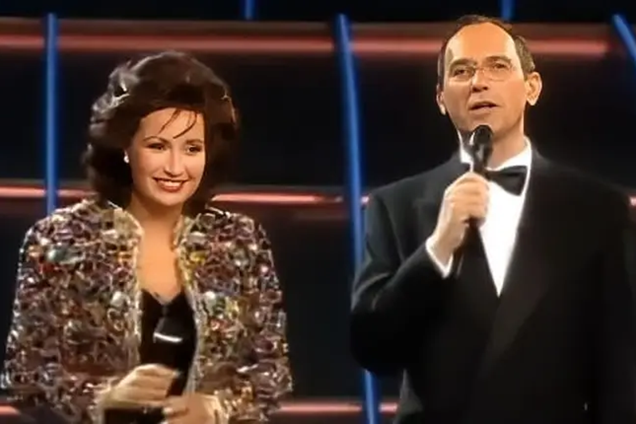 Helga Vlahović i Oliver Mlakar