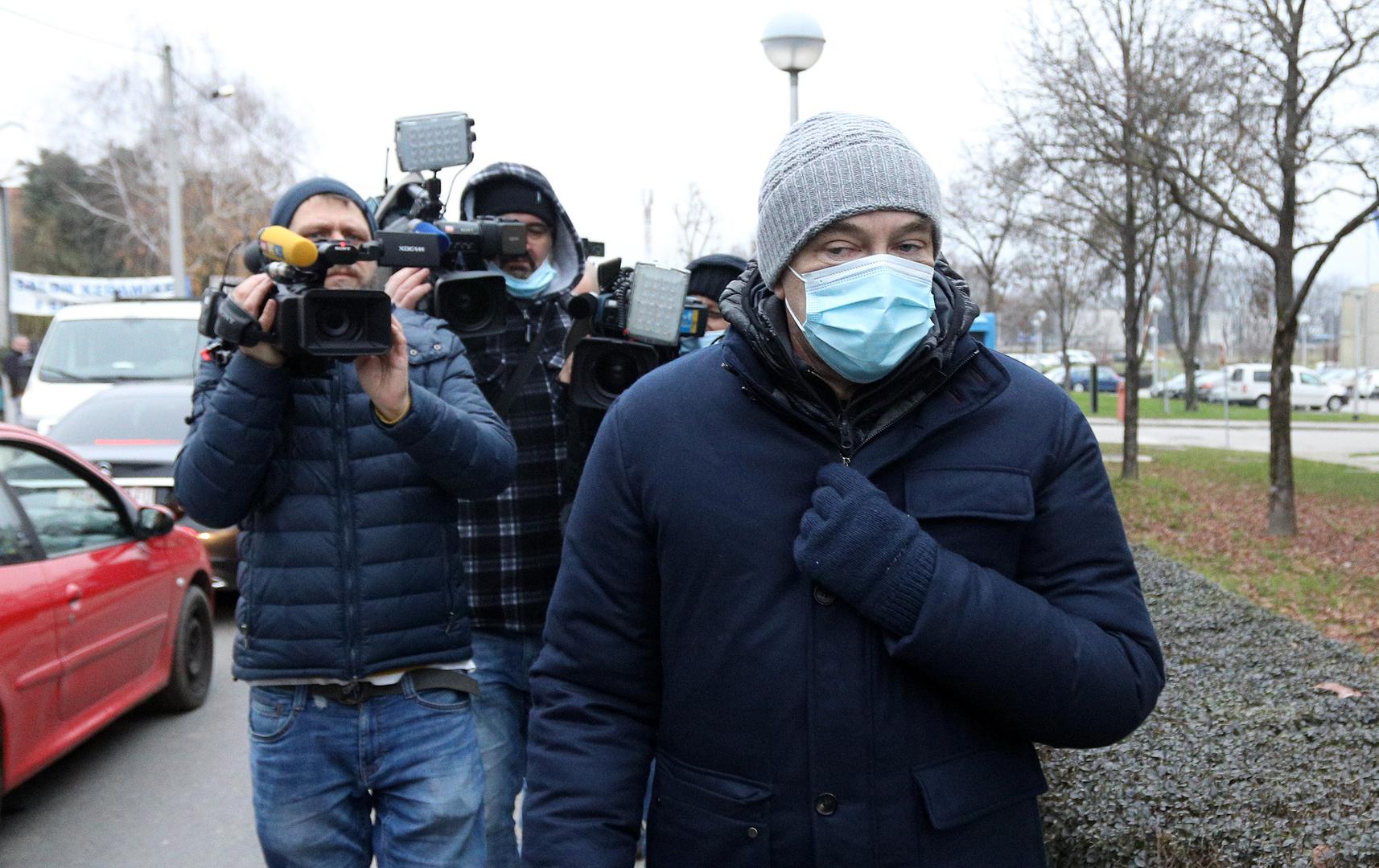 15.12.2020., Zagreb - Nakon sto su ispitani svi svjedoci za koje je vrijedila opasnost od utjecaja na svjedoke, USKOK je predlozio pustanje Dragana Kovacevica iz istraznog zatvora u Remetincu. Photo: Davor Puklavec/PIXSELL