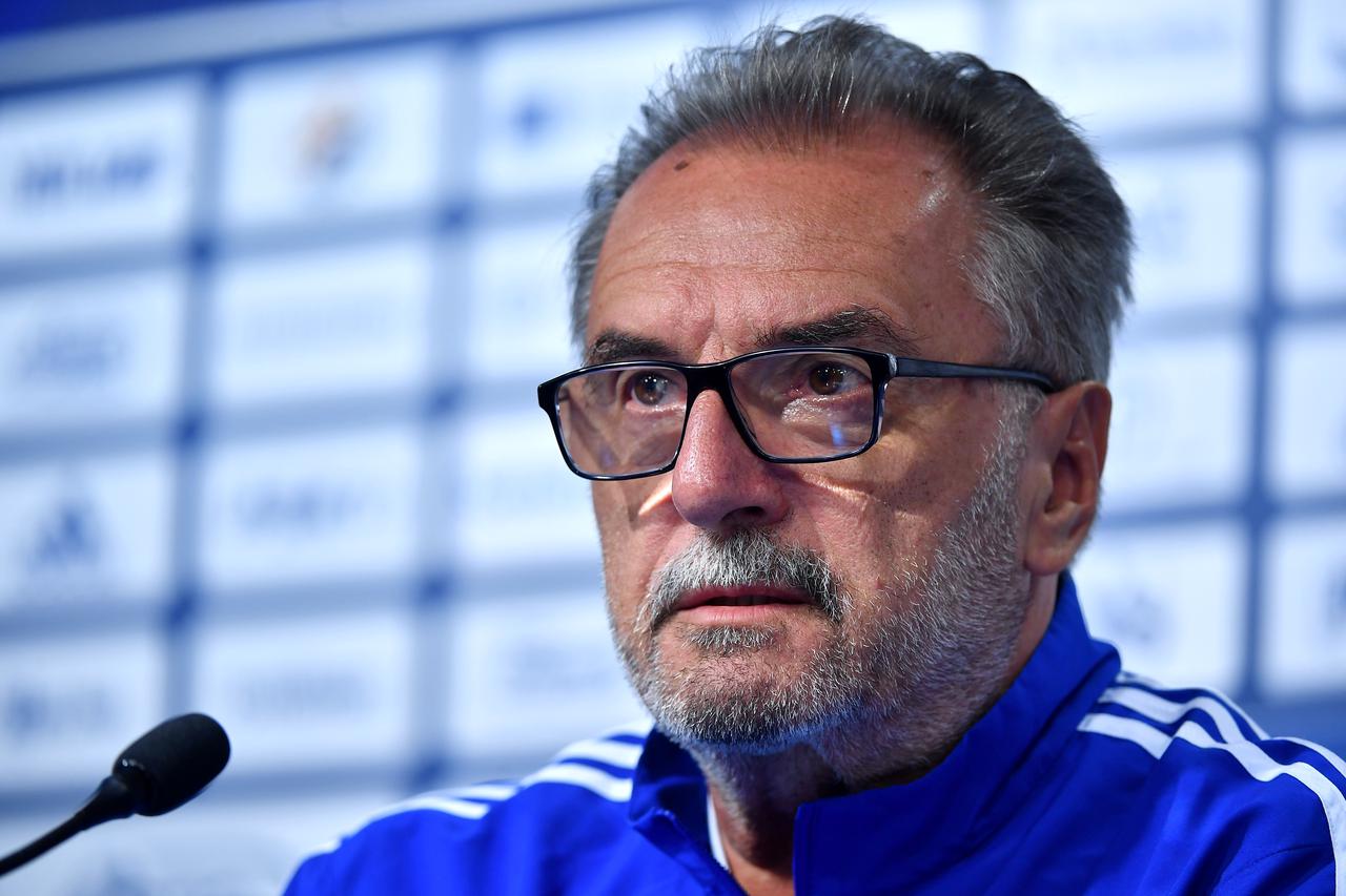 Zagreb: Ante Čačić održao konferenciju za medije uoči uzvrata protiv Ludogoretsa