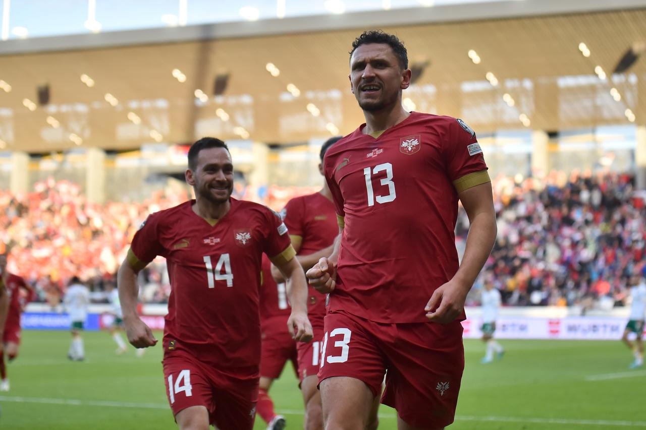 Leskovac: Kvalifikacije za EURO 2024, Srbija - Bugarska