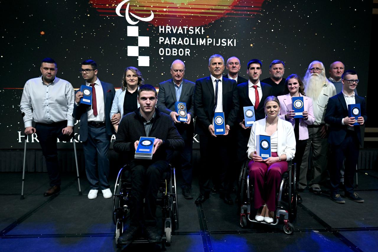 Zagreb: Proglašenje najuspješnijeg sportaša Hrvatskog paraolimpijskog odbora za 2022.