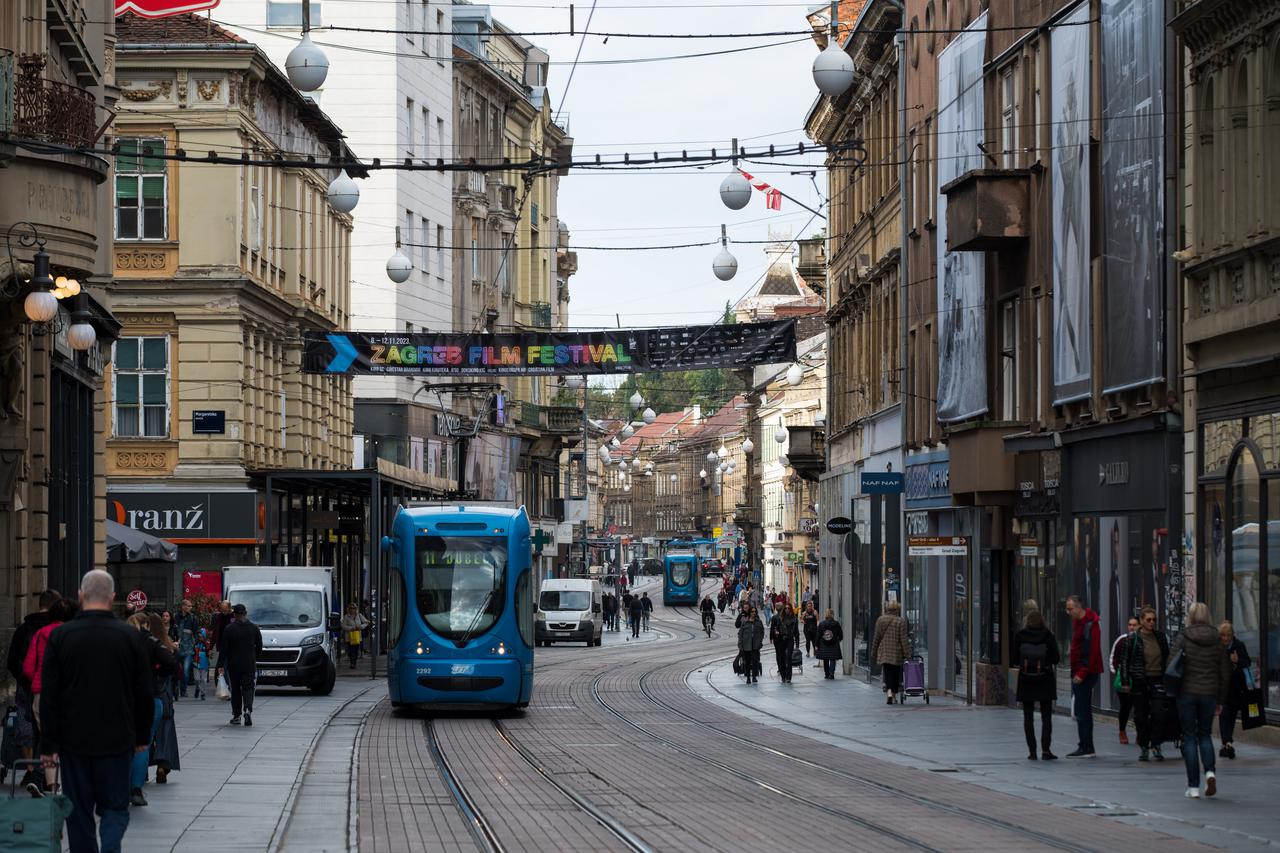 Subotnje jutro u centru Zagreba