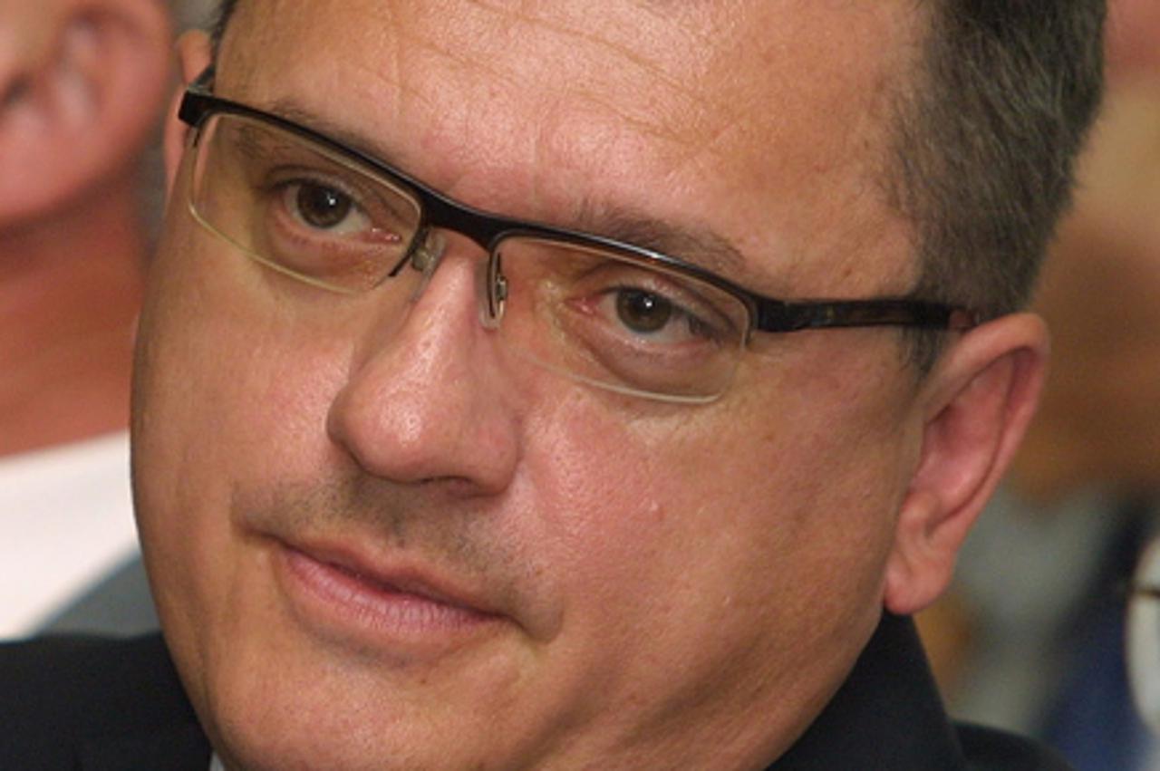 \'Koprivnica, 12.09.2010 - Damir Felak, sef koprivnickog HDZ-a. Snimio: Marijan Suu009Aenj\'