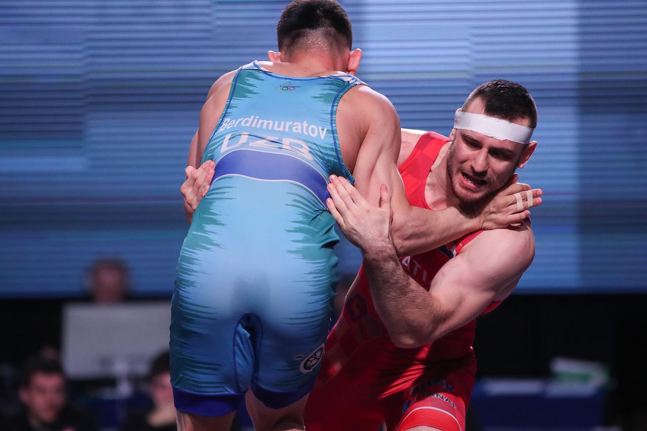 Zagreb: UWW Grand Prix Ranking Series Zagreb Open, Ivan Huklek - Jalgasbay Berdimuratov