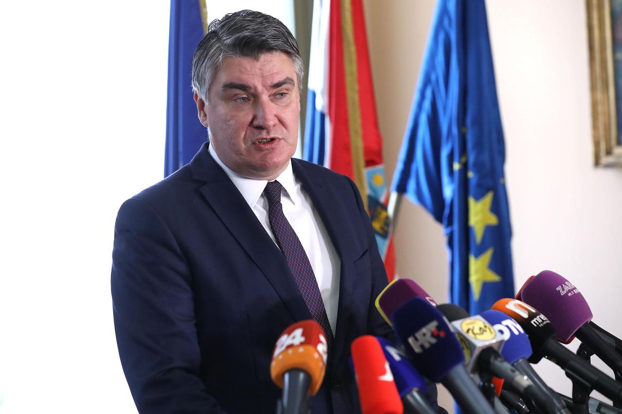 Zagreb: Milanović se obratio medijima nakon proslave obljetnice SUVAG-a