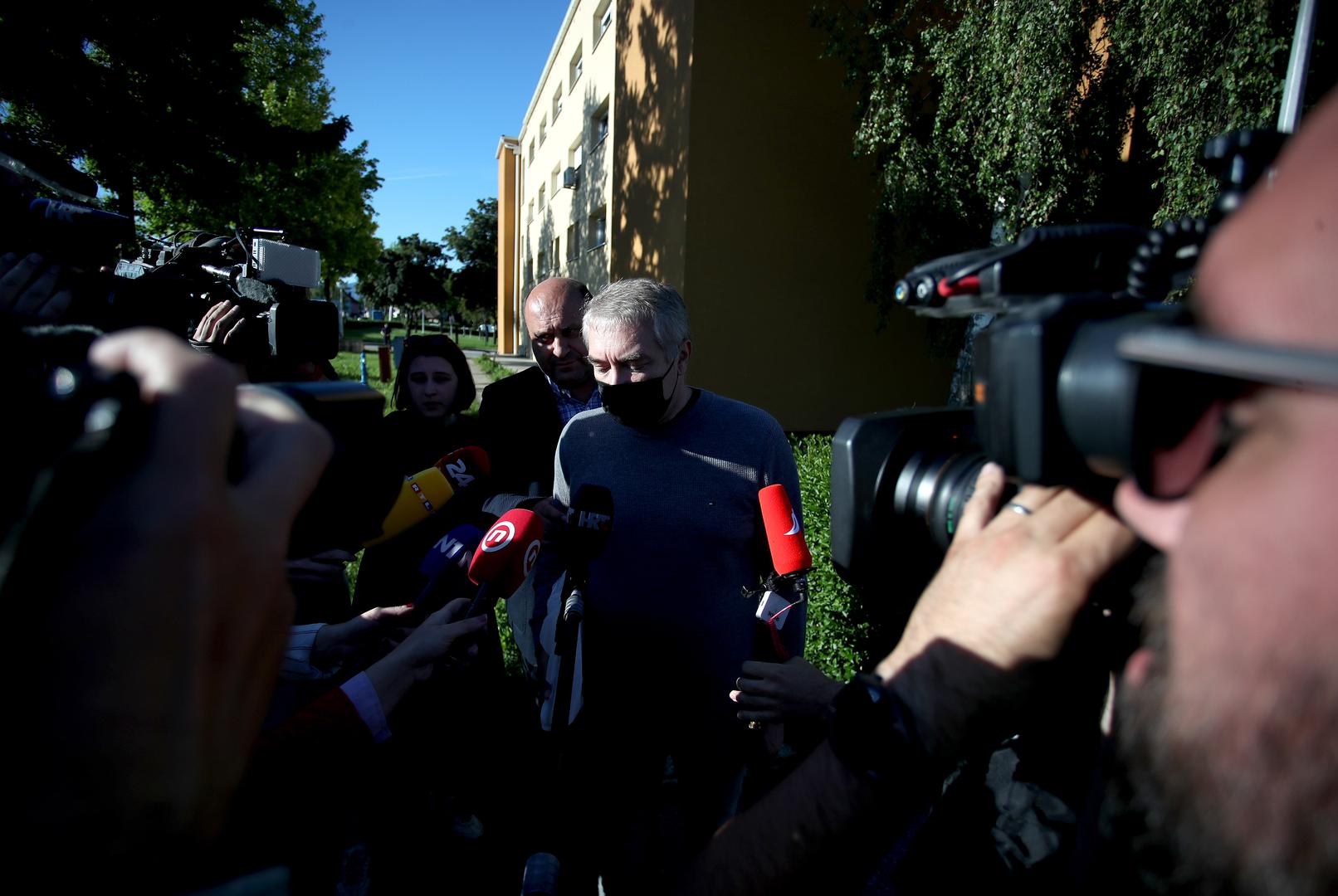 26.05.2021., Zagreb - Bivsi predsjednik Uprave Janafa Dragan Kovacevic pusten je iz pritvora u Remetinucu. Photo: Igor Kralj/PIXSELL