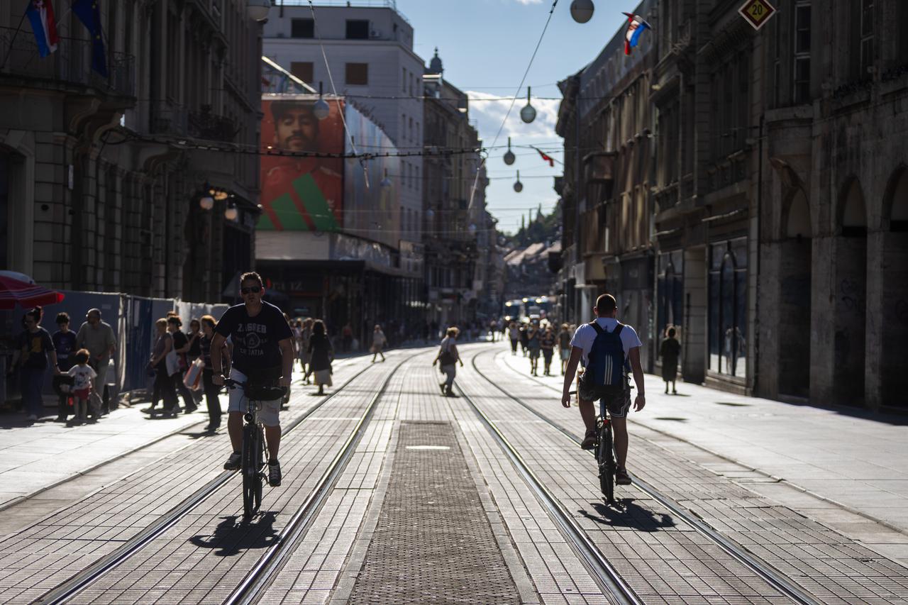 Zagreb: Ljetna atmosfera u centru grada