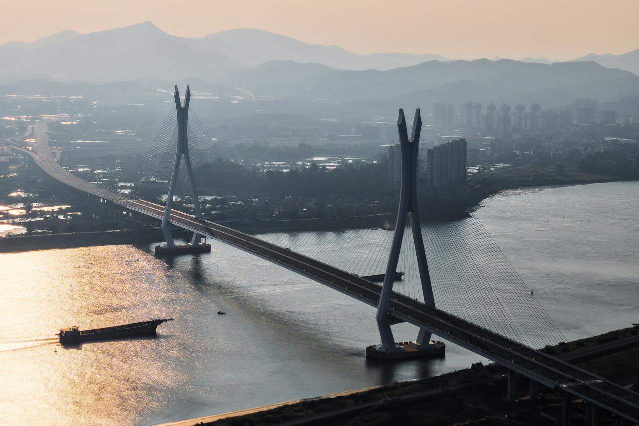 CHINA-GUANGDONG-FOSHAN-FULONG XIJIANG-SUPER MAJOR BRIDGE (CN)