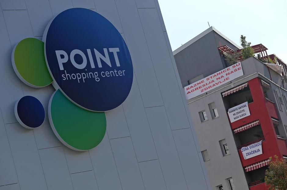 Point centar Vrbani antene