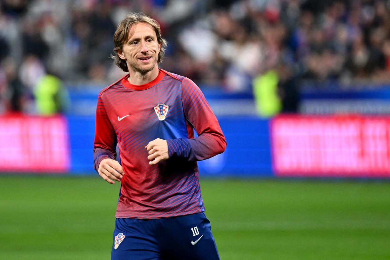 Pariz: Zagrijavanje igrača uoči početka utakmice UEFA Lige nacija između Francuske i Hrvatske