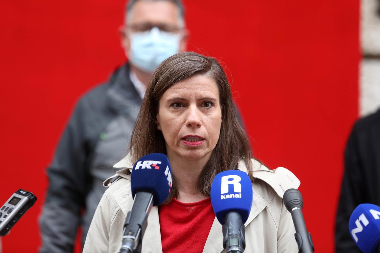 Rijeka: Katarina Peović, kandidatkinja za gradonačelnicu, obratila se javnosti