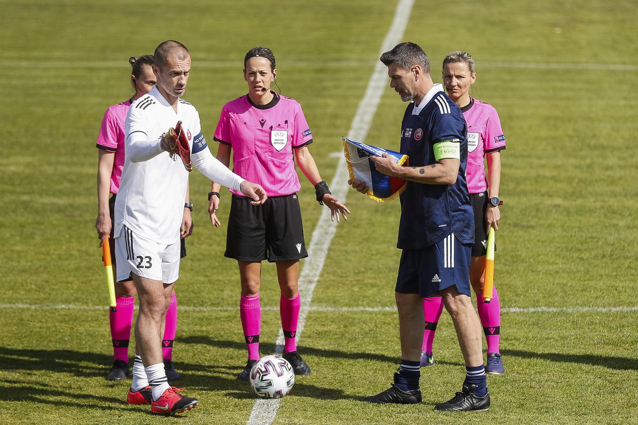 Petrinja: Utakmica legendi Hrvatske i Slovenije