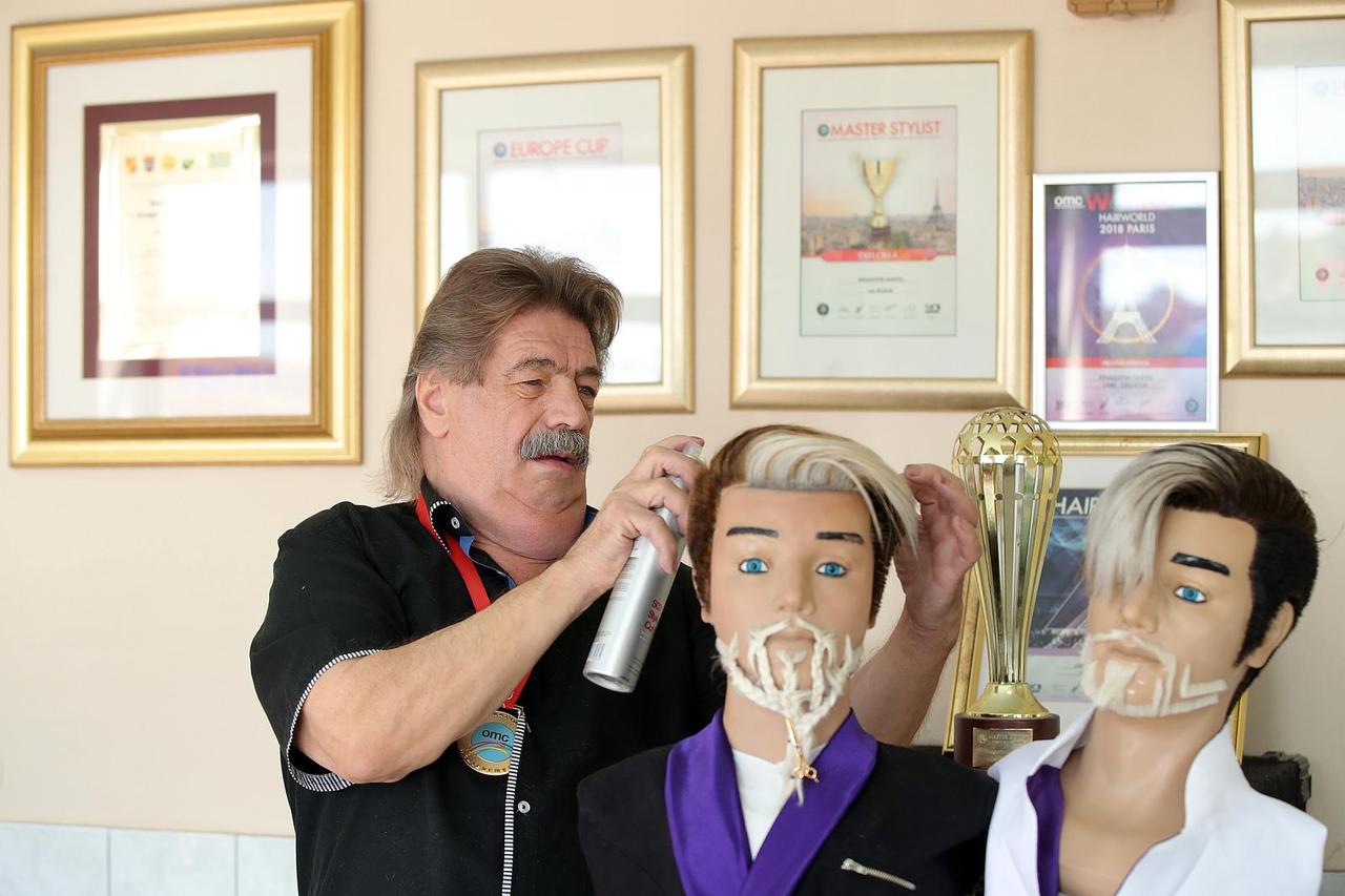 Vlasnik frizerskog salona Potepuh Dragutin Sastić putuje na svjetsko natjecanje u Pariz