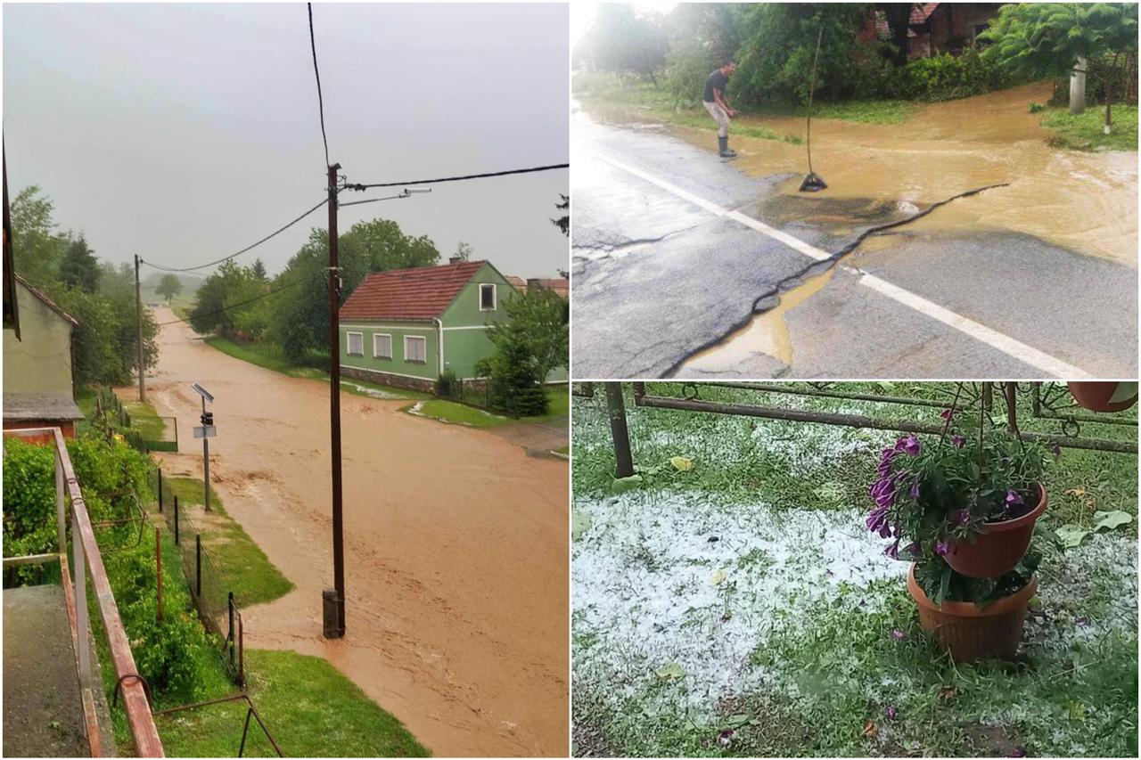 Nevrijeme na području Grubišnog Polja