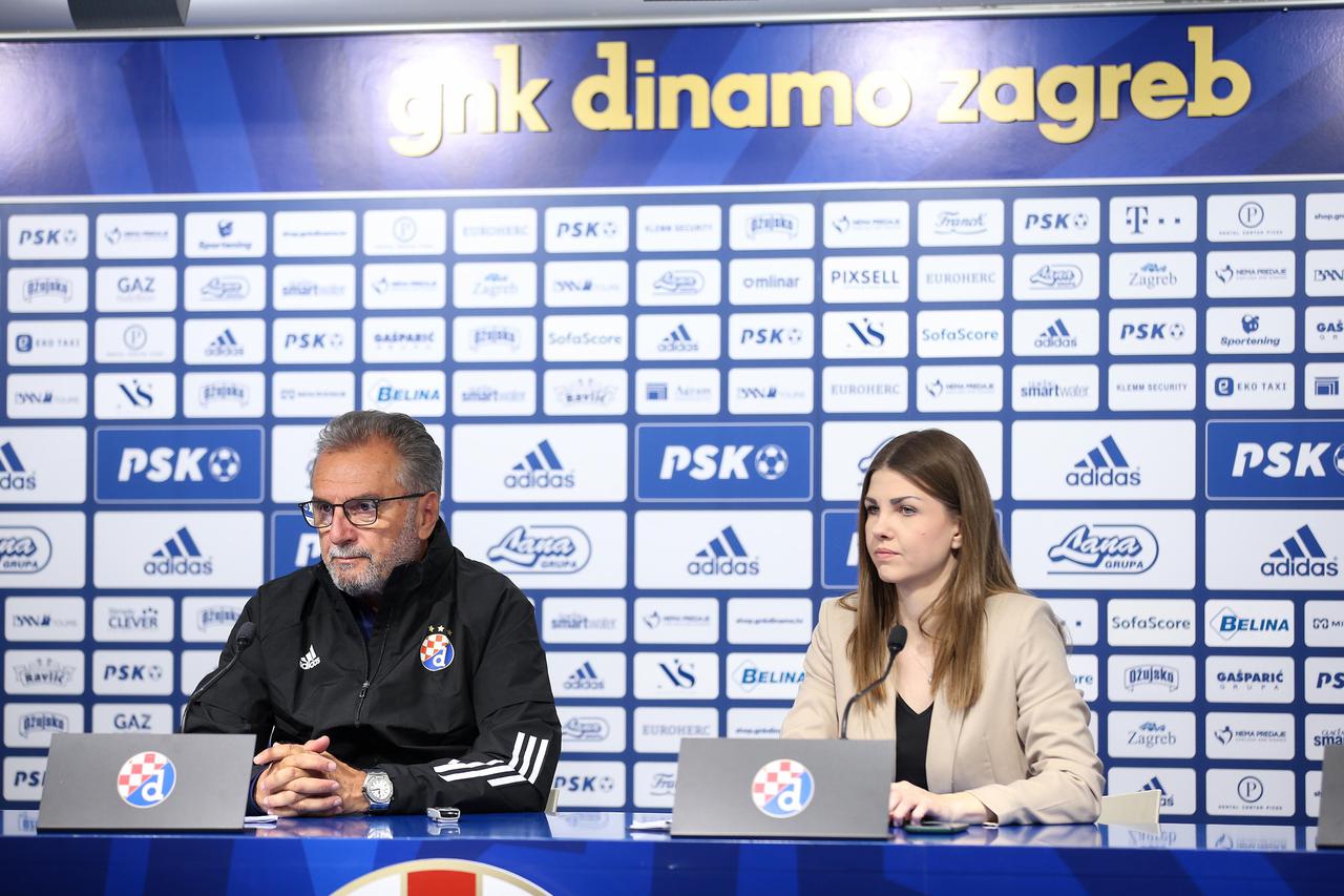 Ante Čačić, trener GNK Dinamo, održao konferenciju za medije