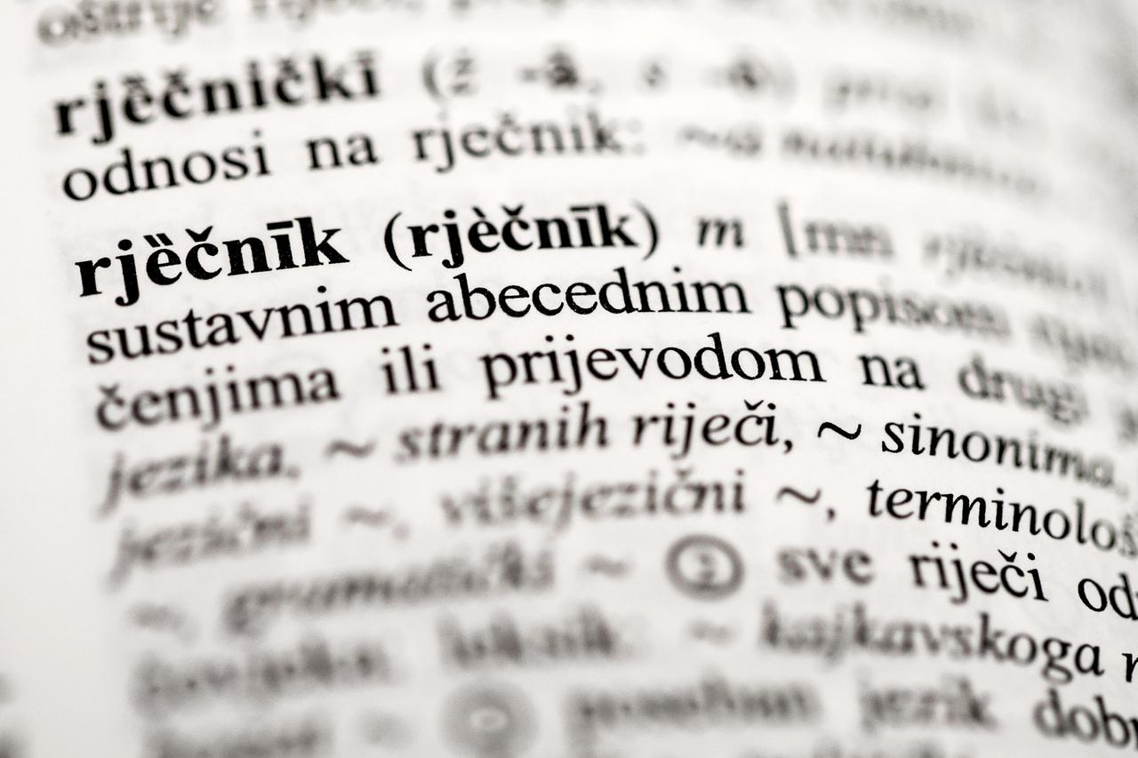 Riječi u rječniku