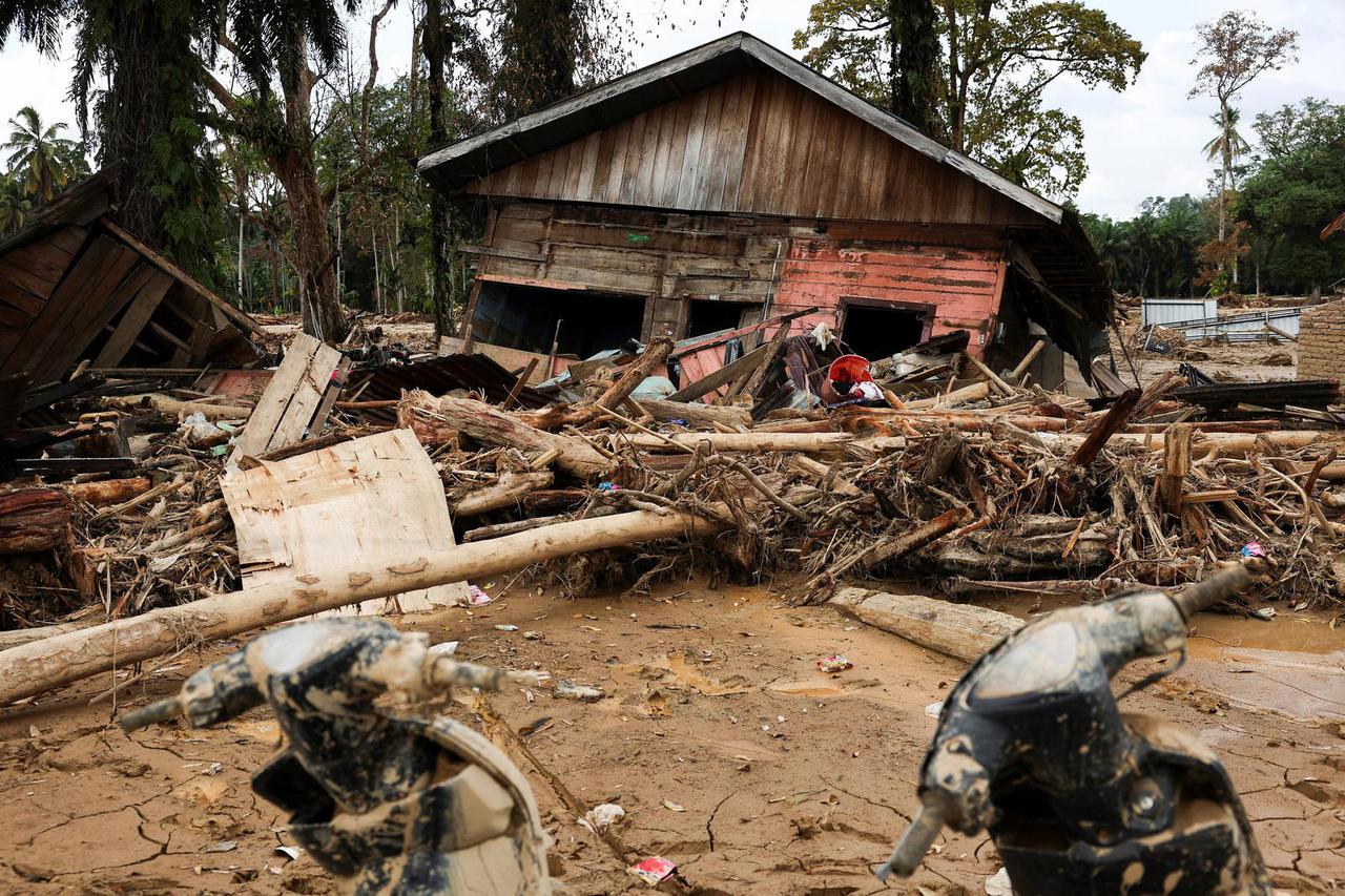 Aftermath of deadly flash flood in Batang Toru, South Tapanuli
