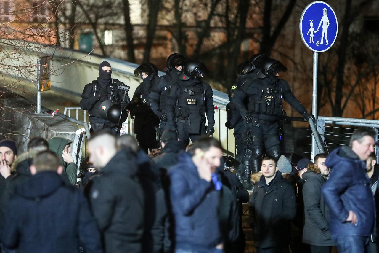 Dinamovi navijači u Plzenju