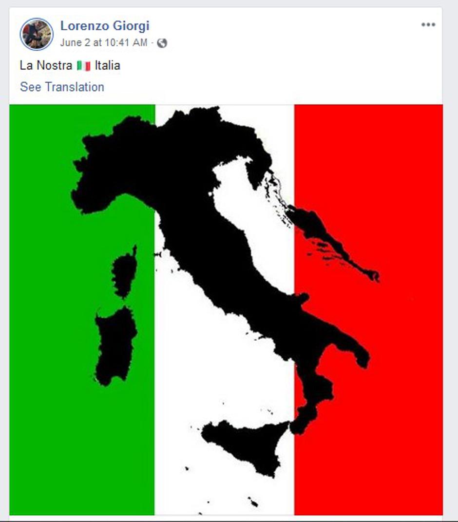 Lorenzo Giorgi na Facebooku
