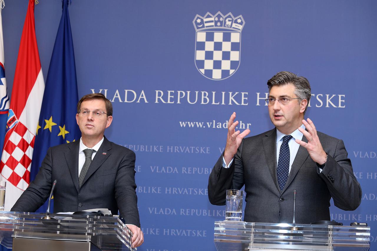 Andrej Plenković i Miro Cerar