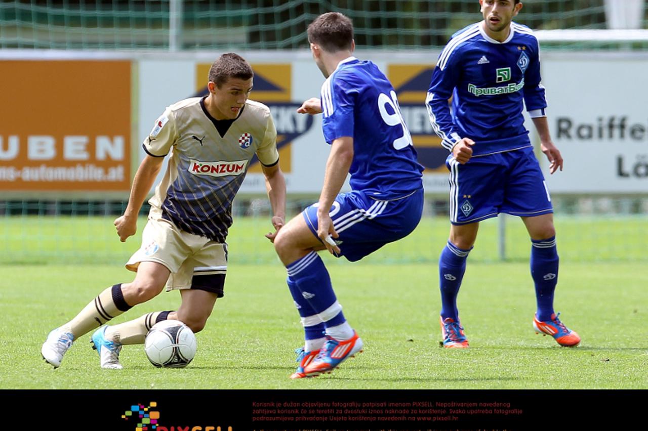 '03.07.2012., Langenfeld, Innsbruck, Austria - Pripremna utakmica GNK Dinamo Zagreb - FC Dinamo Kijev. Mateo Kovacic.  Photo: Goran Stanzl/PIXSELL'