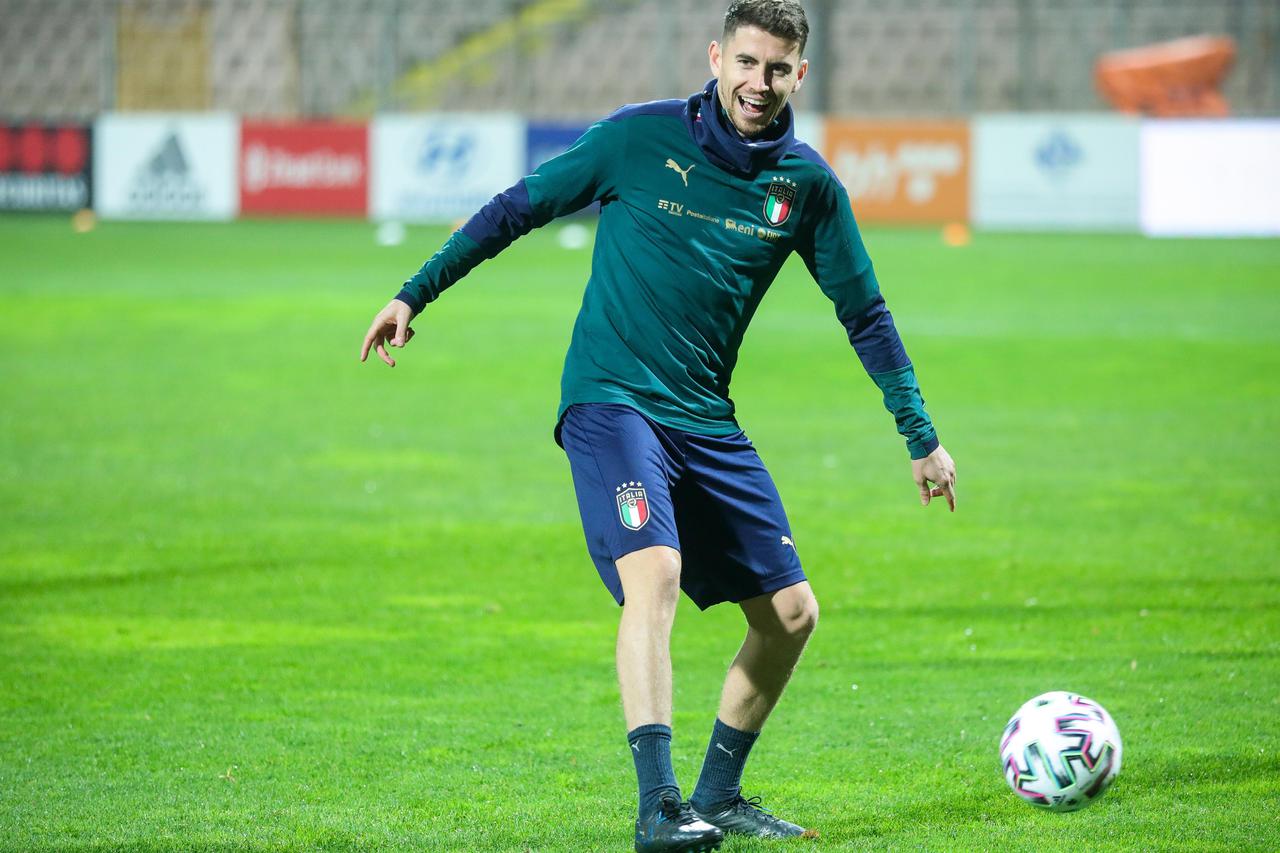 Zenica: Trening nogometne reprezentacije Italije