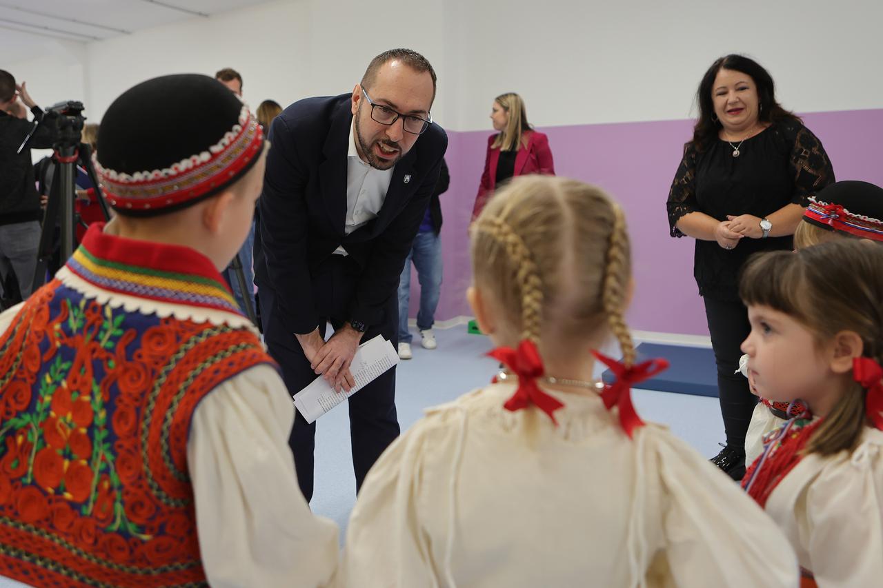 Zagreb: Otvorenje novog vrtića Markuševac u Sesvetama