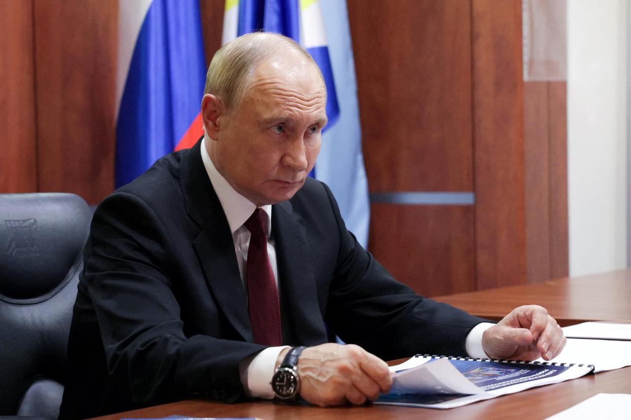 Russia's President Putin visits Anadyr city on way back from Alaska summit with U.S. President Trump