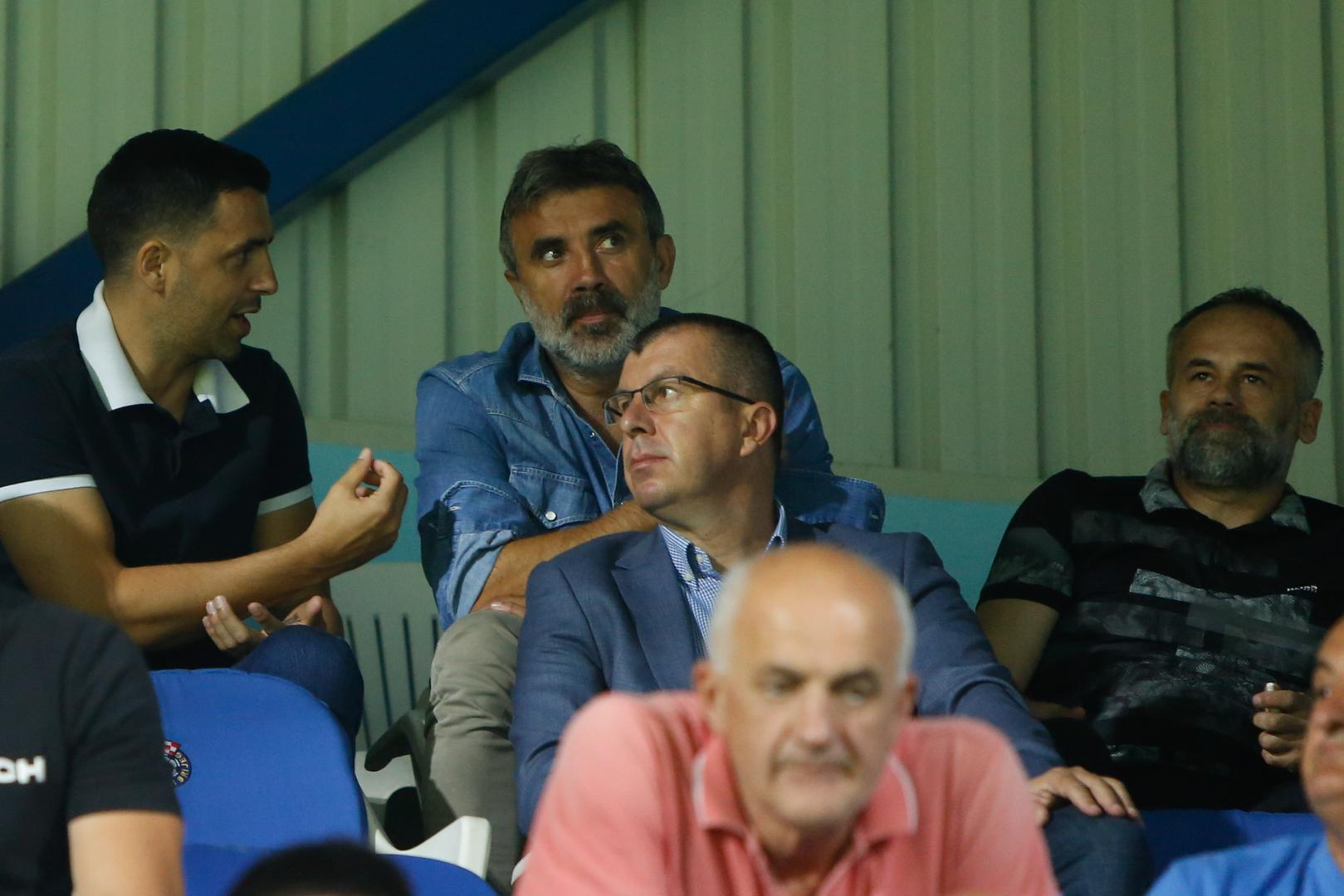 18.07.2021.,Siroki Brijeg - Zoran Mamic i Ivo Dzidic na utakmici NK Siroki Brijeg - HSK Zrinjski.
Photo: Denis Kapetanovic/HaloPix/PIXSELL