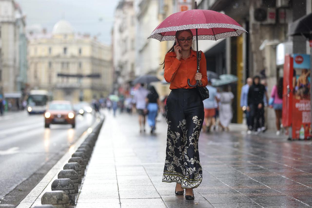 Kišni dan u  Sarajevu 