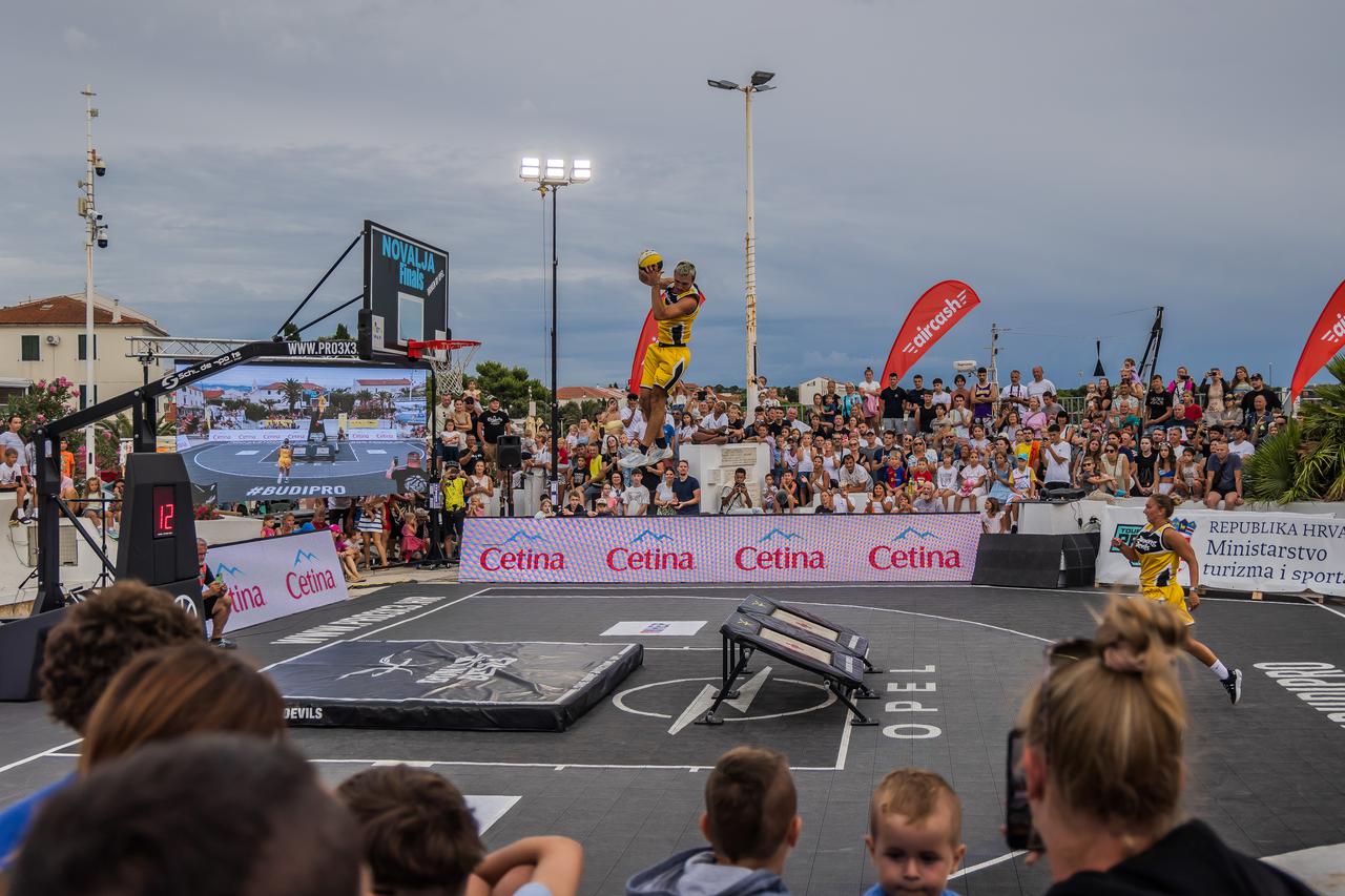 3x3 pro turnir u Novalji na Pagu, finale