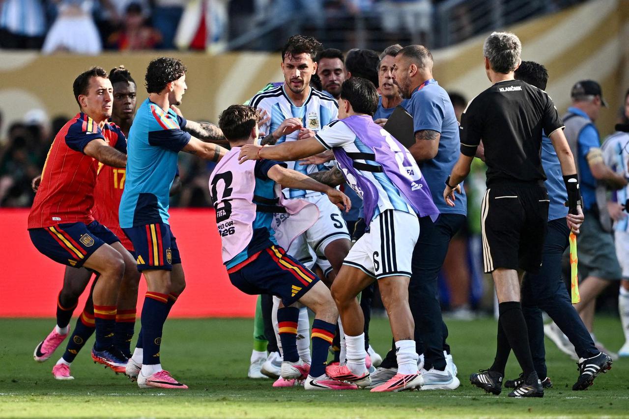 FILE PHOTO: FIFA World Cup 2026 - Final - Spain v Argentina