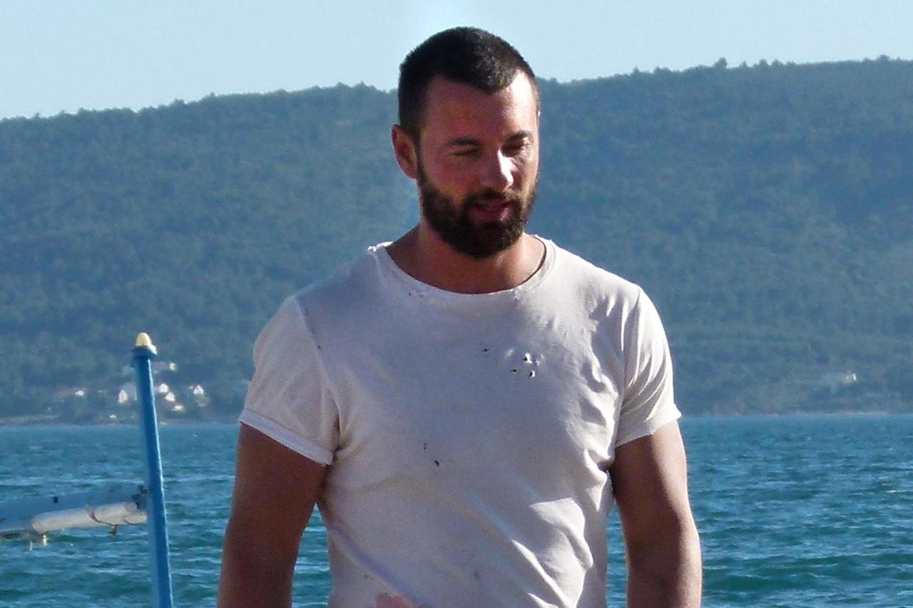 26.04.2012., Kastel Stari - Snimanje filma Larin izbor. Ivan Herceg.  Photo: Ivan Ivanovic/PIXSELL