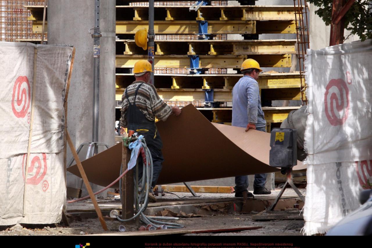 '12.10.2011., Zagreb - Gradiliste u Banjavcicevoj ulici. Photo: Zarko Basic/PIXSELL'