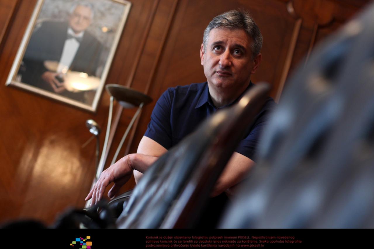 'OBZOR  SPECIJAL      21.06.2012., Zagreb - Tomislav Karamarko, predsjednik Hrvatske Demokratske Zajednice u svom uredu u sredisnjici HDZ-a na Trgu Zrtava fasizma. Photo: Boris Scitar/VLM/PIXSELL'