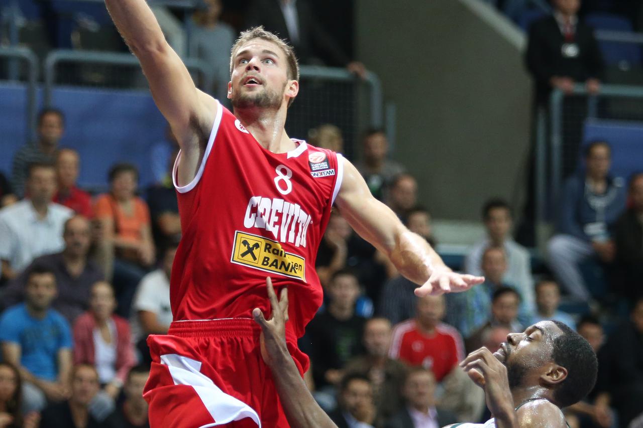 16.10.2014., Dom sportova, Zagreb - Euroliga, 1. kolo, Cedevita - Unicaja. Fran Pilepic.  Photo: Sanjin Strukic/PIXSELL