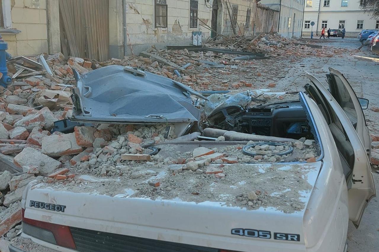 Petrinja nakon potresa