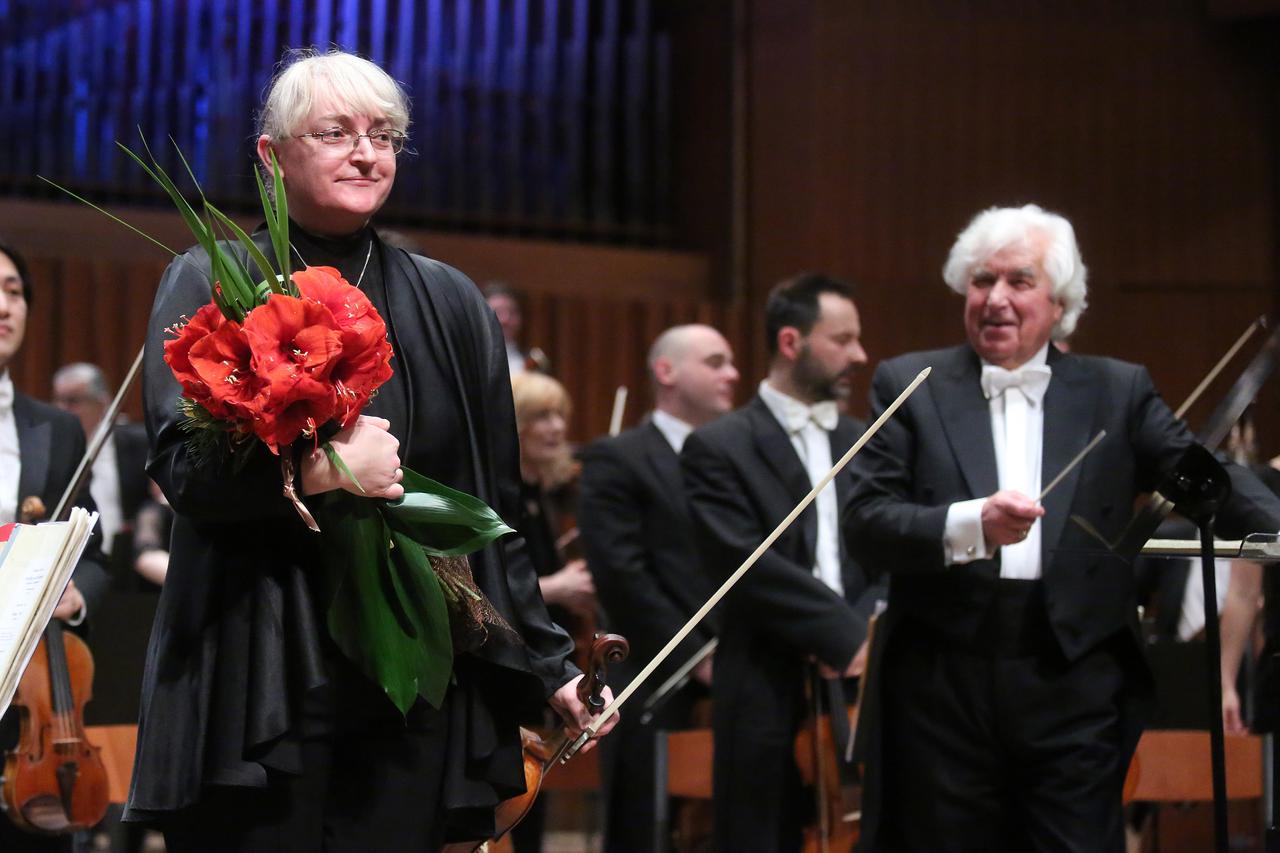 Zagreb: Koncert Zagreba?ke filharmonije pod dirigentskom palicom Dimitrija Kitajenka