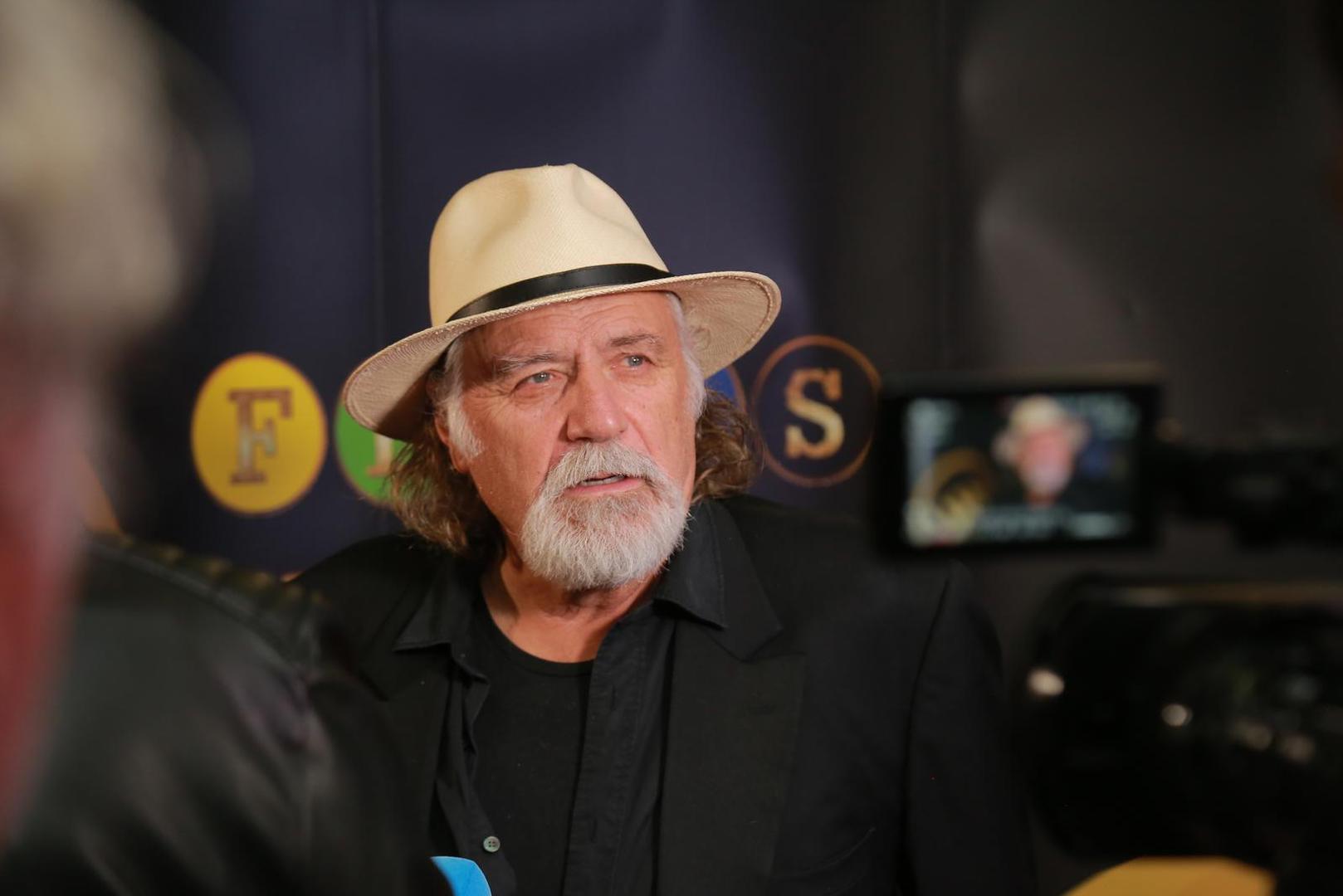 05, October, 2023, Belgrade - The final evening and award ceremony of the Golden Antenna at the 13th International Festival of Dramas and Series FEDIS was held in the Youth Center.  Rade Serbedzija. Photo: Marija Mladjen/ATAImages05, oktobar, 2023, Beograd - Finalno vece i dodela nagrada Zlatna Antena na 13. medjunarodnom Festivalu drama i serija FEDIS odrzana je u Domu omladine. Photo: Marija Mladjen/ATAImages Photo: Marija Mladjen/ATAImages/PIXSELL